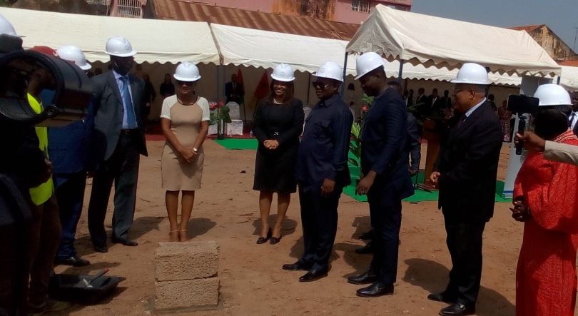 Governo guineense lança 1ª pedra para a construção do novo edifício do ministério dos Negócios Estrangeiros