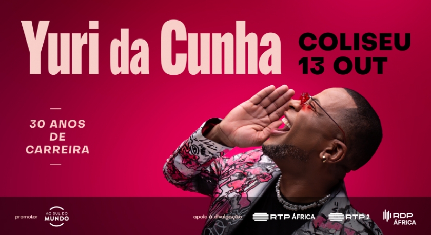 Yuri Da Cunha celebra 30 Anos De Carreira com concerto no Coliseu dos Recreios