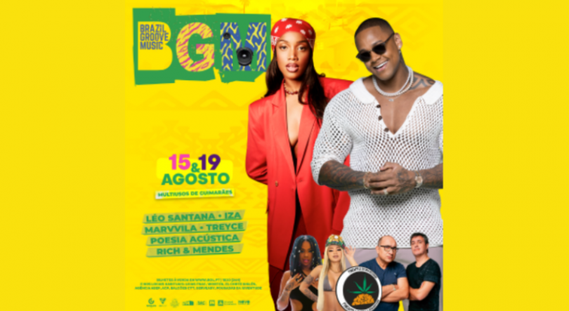 Vem aí um novo festival com sotaque brasileiro, o Brazil Groove Music