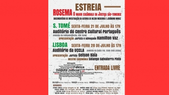 Documentário “ROSEMA – O maior escândalo da Justiça são-tomense” estreia 21 de julho