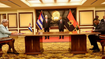 Angola e Cuba assinaram memorandos