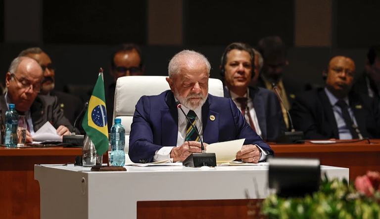 Presidente do Brasil em visita oficial a Luanda
