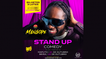 Stand Up Comedy – Mangope em Moçambique – 21 de outubro