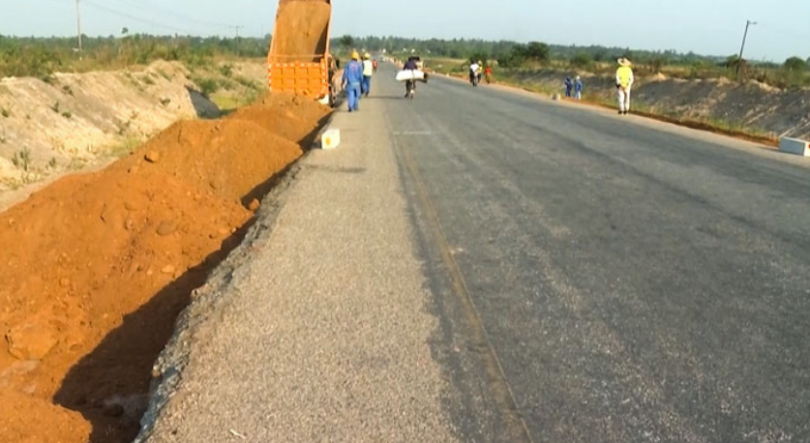 Estrada Nacional Número 1 em Moçambique foi alvo de obras
