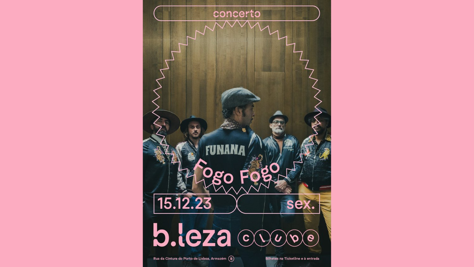 Fogo Fogo Concerto de final da tour Fladu Fla no B.leza a 15 de