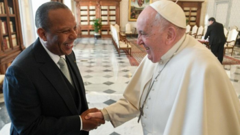 Primeiro-ministro são-tomense foi recebido pelo Papa Francisco