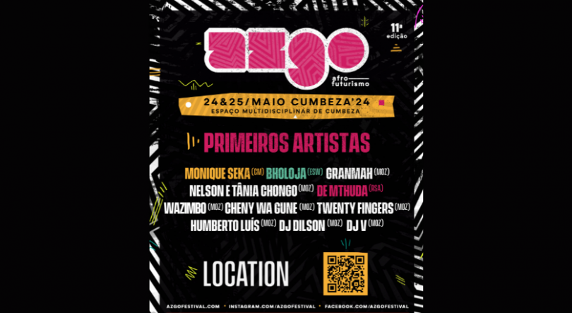11ª Edição do Festival AZGO será em Cumbeza