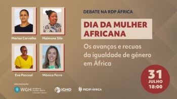 Debate RDP África – Dia da Mulher Africana