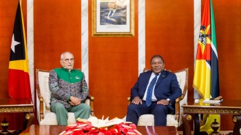 Presidentes de Timor Leste e Moçambique assinam acordos em visita oficial