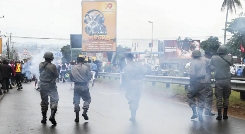 Alta tensão na capital de Moçambique