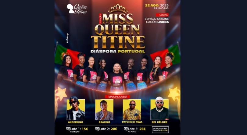 Imagem de MISS QUEEN TITINE DIÁSPORA PORTUGAL 2• edição 2025
