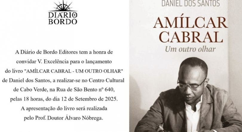 Imagem de Daniel dos Santos lança livro sobre Amílcar Cabral