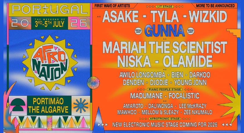 Imagem de Afro Nation – Portugal 2026
