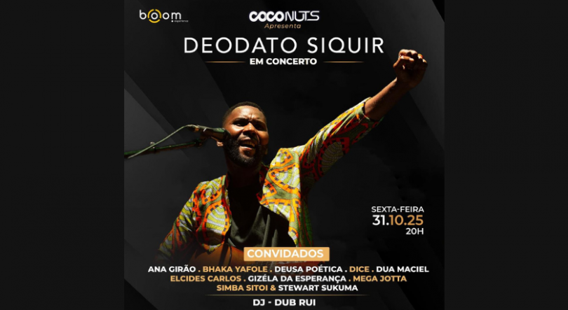 Imagem de Deodato Siquir celebra carreira no Coconuts em Maputo