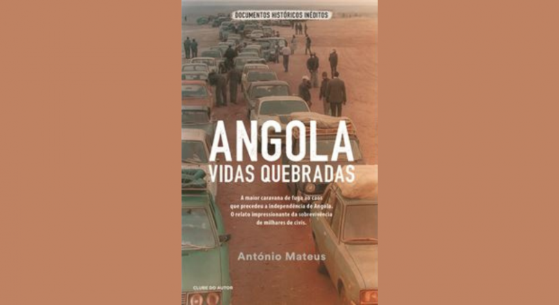 Imagem de «Angola: vidas quebradas» livro do jornalista António Mateus