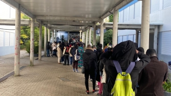 Imagem de Apuramento dos votos a decorrer na Guiné-Bissau