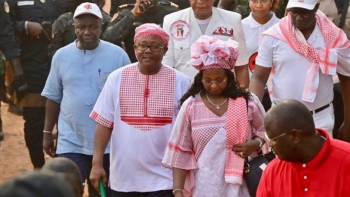 Imagem de Mulher e uma familiar do ex-presidente da Guiné-Bissau constituídas arguidas