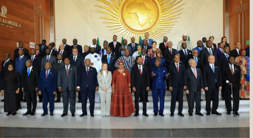 Imagem de Cimeira da União Africana terminou com mensagem firme para encontrar a paz.