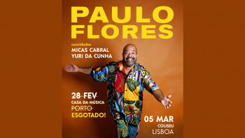 Imagem de Paulo Flores anuncia Yuri da Cunha e Micas Cabral nos concertos da Casa da Música e Coliseu dos Recreios